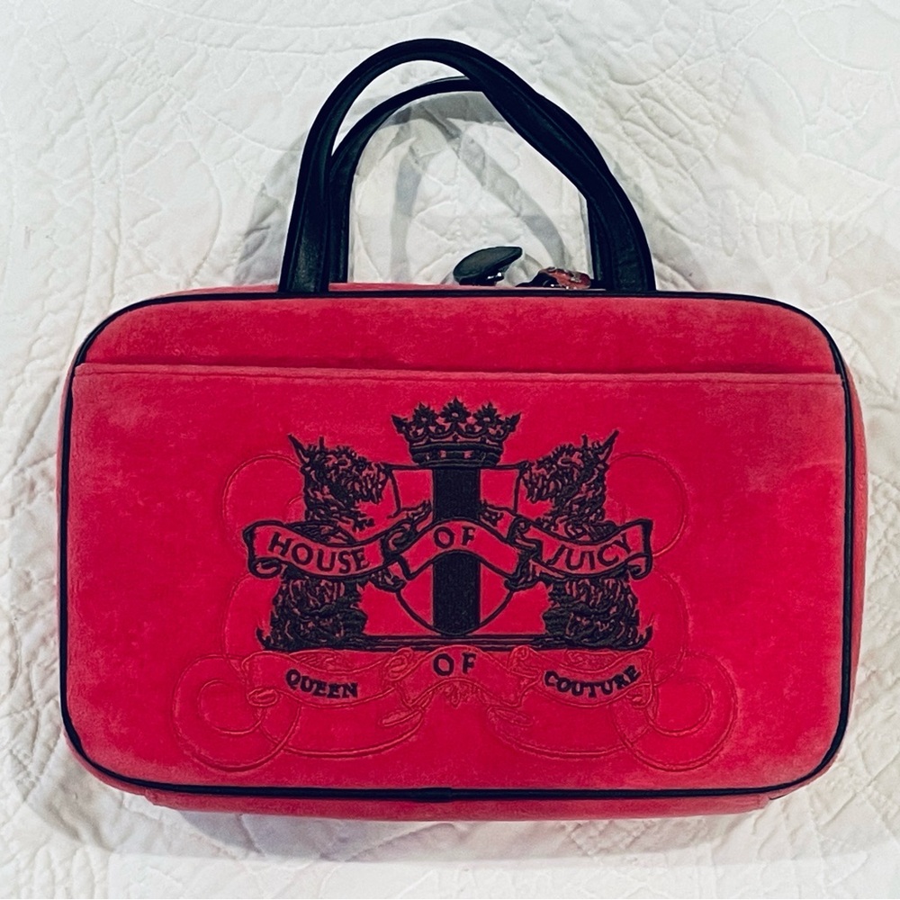 Authentic Juicy Couture Makeup Travel Bag